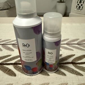 R+Co Balloon Dry Volume Spray Set with Multicolor Design